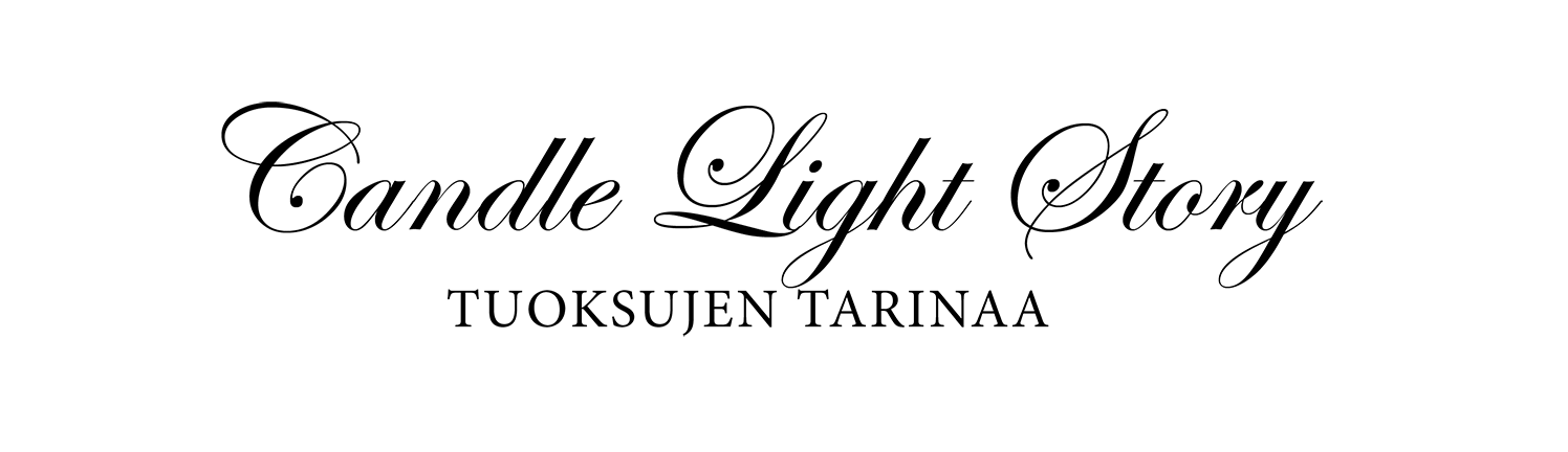 Candle Light Story Logo. Tuoksujen tarinaa.